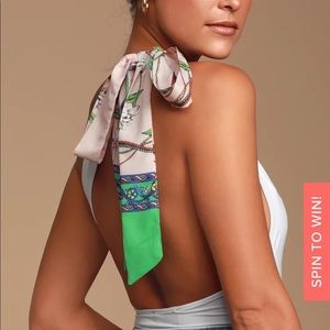 Alicialynn White One-Shoulder Bodysuit